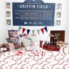 Baseball Party Decorations - 81Pcs Baseball Plates and Napkins Sets, Baseball Tablecloth for Sports Fans Kid Adult Baseball Birthday Party Supplies, Serve 20