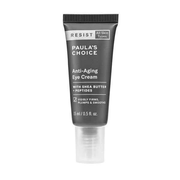 Paula's Choice RESIST Anti-Aging Eye Cream with Shea Butter & Vitamin C for Puffy Eyes, Wrinkles, Fine Lines & Crow's Feet, 0.5 Ounce