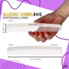 Allegro Combs #415 Combs for Women, 7 Inches Combs for Men, Parting Comb, Hair Comb, Comb for Men 3 Count (White)