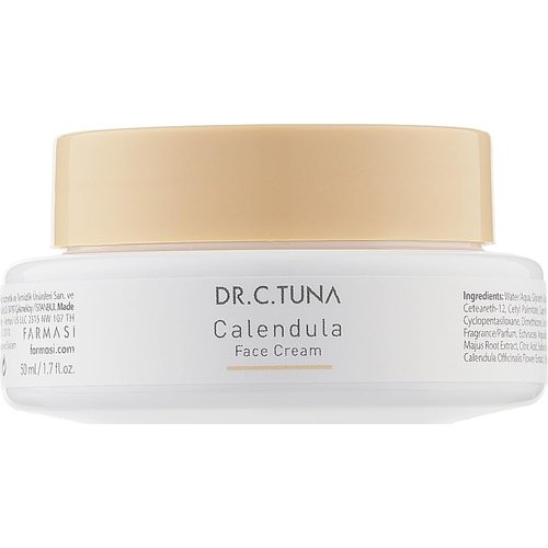 FARMASi Dr.C.Tuna Calendula Face Cream - Nourishing Hydrating Sensitive Skin Care Soothing Gentle Formula Daily Moisturizer