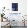 Police Flag Art Print - Rustic Wall Art Poster - Chic Home Decor for Office, Man Cave, Station, Gift for Police Officer, First Responder - 8x10 Photo Unframed