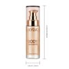 KYDA Body Luminizer, Waterproof Moisturizing and Glow Illuminator For Face & Body, Radiance All In One Makeup, Body Highlighter, 1 Fl.Oz, Rose Gold