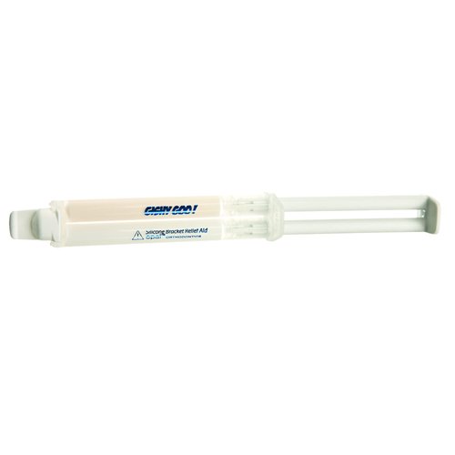 Gishy Goo! Dental Wax Replacements for Orthodontics. Pain Relief, Bubblegum Flavor and Unnoticeable Tooth Colors, 1 Patient Syringe Kit from Ultradent