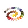 Crayon Rocks Just Rocks in a Box, 32 Colors, Tripod Grip Crayons Made For Handwriting Development in Kids and Toddlers, Fun & Educational, Creative Activity, 2 of Each Color - 64 Count