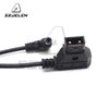 SZJELEN Right Angle DC Power Cable,D-Tap to 12V DC5.5X2.5mm Right Angle Power Cable for KiPRO LCD Monitor DSLR Rig Power V-Mount Battery (DC Straight Cable)