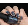 ILNP Maiden Lane - Charcoal Grey Ultra Holographic Nail Polish
