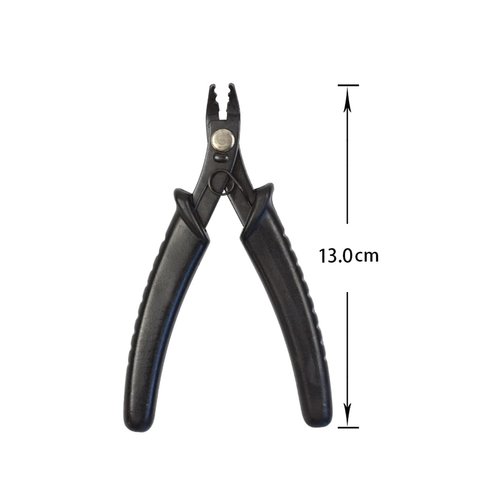 Multi-Functional Hair Pliers Bead Crimping Pliers for Beading Micro Nano Ring Hair Extensions Opener and Removal Tool