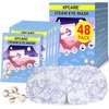 XPCARE 48 Pack Steam Eye Masks for Dry Eyes, Self Heated Steam Warm Eye Mask, Disposable Heated Eye Mask for Dark Circles, Puffy Eyes, Relief Stress Eye Fatigue (Unscented)