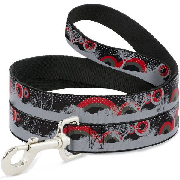 Dog Leash Starry Forest 4 Feet Long 1.0 Inch Wide