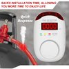 2 Packs Gas Detector & Alarm - Koabbit Plug in Natural Gas Detectors & Propane Gas Detectors for Home,RV & Kitchen, Combustible Gas Leak Detector Monitor for LNG, LPG, Methane.