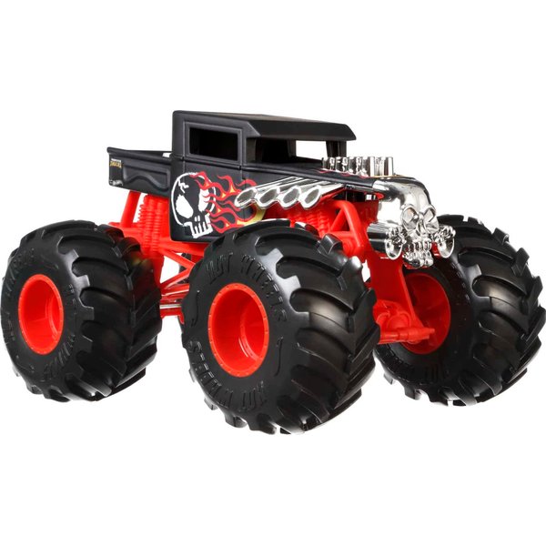 Hot Wheels Toy Monster Trucks, Oversized Die-Cast Bone Shaker in 1:24 Scale, Play Vehicle for Kids & Collectors