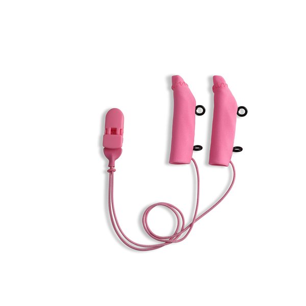 Ear Gear FM Corded Eyeglasses – Protect Hearing Aids or Hearing Amplifiers from Dirt, Sweat, Moisture, Loss, Wind – Fits Hearing Instruments 2” to 3”