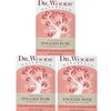 Dr. Woods Skin Exfoliating English Rose bar soap with organic shea butter, 5.25 ounce (pack of 3)