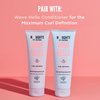 Noughty Wave Hello Curl Defining Shampoo - 97% Natural, Vitamin-Rich Formula for Curly and Wavy Hair, Sulphate-Free Vegan Haircare, 250ml