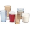 Carlisle FoodService Products 55268107 Stackable ShatterResistant Plastic Tumbler, 8 oz., Clear (Pack of 6)