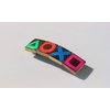 Game Controller Buttons Wooden Tile Hair Barrette - Video Game Inspired - 70mm