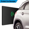 Spurtar Garage Wall Protector 79" x 8" x 1/4" 2 Pack, Waterproof Car Door Protector Self Adhesive EVA Foam Wall Padding, Anti-Collision Protection Garage Parking Aid, Garage Door Protector Black