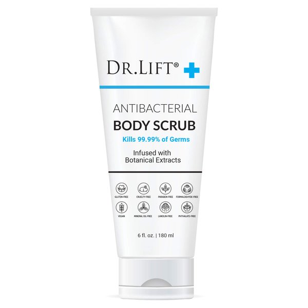 Dr. Lift Antibacterial Body Scrub, 6 oz