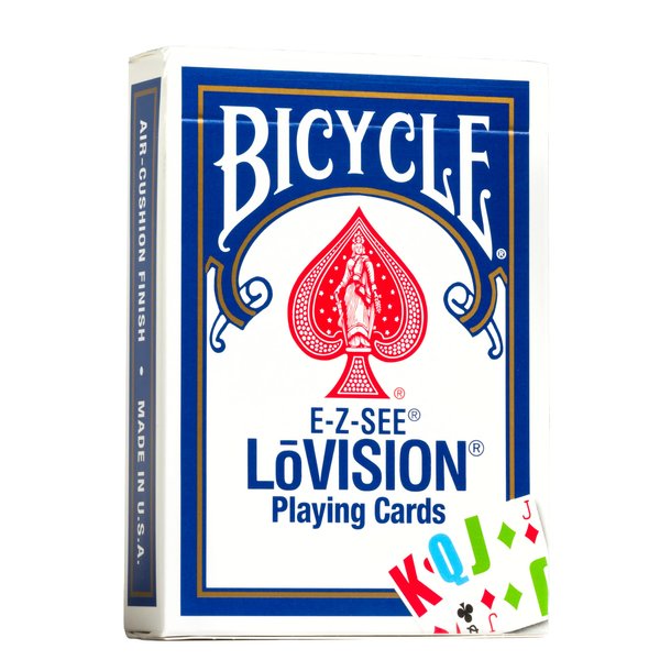 Bicycle E-Z See/Lo- Vision Playing Card Deck