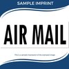 Common Office Stamp - Large Air Mail Rubber Stamp with Durable Wood Handle, 7/8 x 2-1/4 - Ideal for Warehouse Clerks, Quality Stamping Solution for Efficient Office Work, Easy to Use
