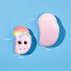 Tangle Teezer The Original Mini Detangling Brush, Dry and Wet Hair Brush Detangler for Traveling and Small Hands, Rainbow The Unicorn