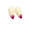 2 Pairs Vampire Teeth Costume 15mm Fangs Fake Teeth with Adhesive Fake Teeth Halloween Decorations Party Cosplay Props Werewolf Fangs Vampire Dentures Party Favors Masquerade Accessories Gift