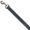 Dog Leash Black Panel 4 Feet Long 1.5 Inch Wide