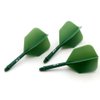 CUESOUL Integrated Dart Shaft and Flights Standard Shape,Set of 3 pcs Unique Designed Pattern