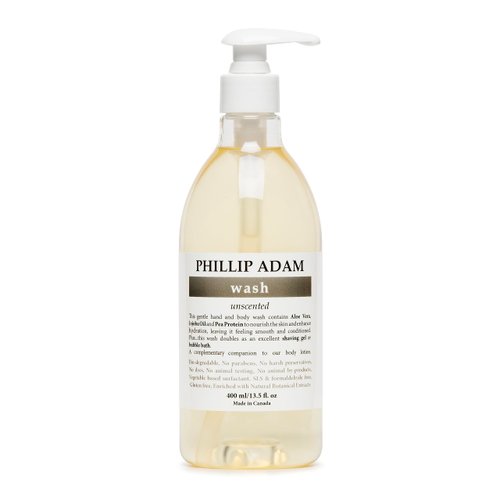 PHILLIP ADAM Body Wash Unscented, 13.5 Oz