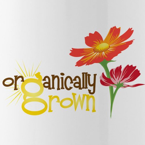 CafePress Organically Grown Stainless Water Bottle 1 1.0L (34 oz) Stainless Steel Water Bottle