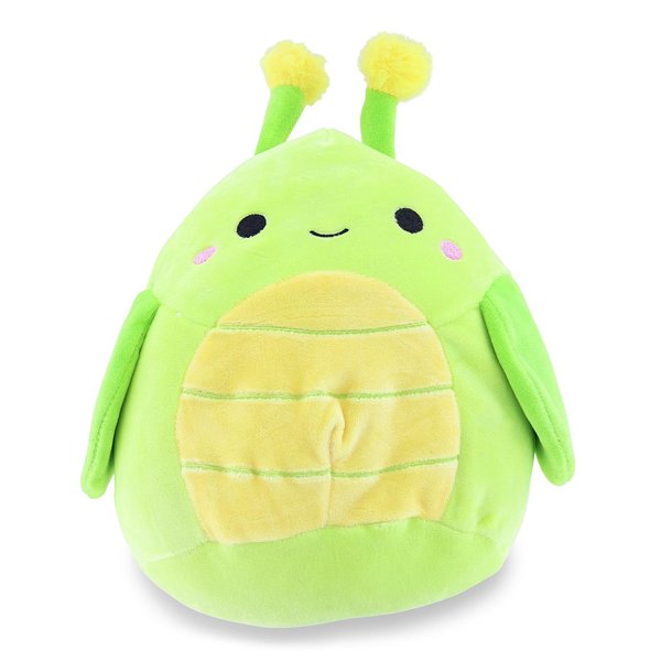 Squishmallow Grasshopper 20 cm (8 inch) Pilar Green Plush Stuffed Animal Super Soft Cuddle Pillow