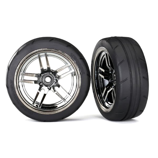 Traxxas Tires And Wheels Assembled (1.9' Response Tires) (Front) (2)