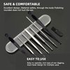 Ear Wax Cleaning Kit, Ear Cleansing, Ear Wax Removal Tool, Easy to Use, Painless Cleaning Spoon, with Storage Box and Cleaning Brush (8Pcs) (White)