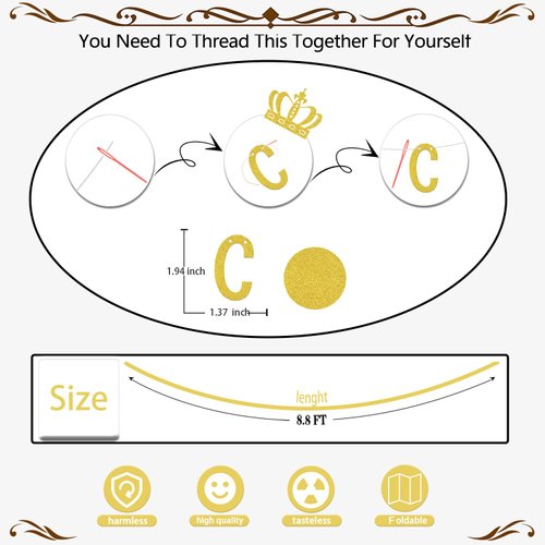 Come One Come All Banner, Circus 1st Birthday Party Decorations, Carnival Theme Party Clown First Birthday Decoration, Circus Tent Big Top Theme Baby Shower Party Supplies Gold Red