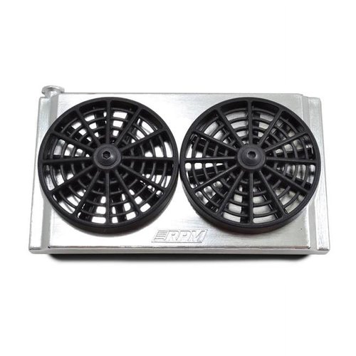 RPM 1/10 Scale Mock Radiator and Fans RPM70780 Electric Car/Truck Option Parts