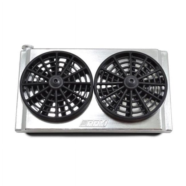 RPM 1/10 Scale Mock Radiator and Fans RPM70780 Electric Car/Truck Option Parts