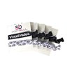 Volleyball Hair Accessories, Volleyball Hair Ties 5pk, No Crease Volleyball Hair Elastics Set, Volleyball Party Favors