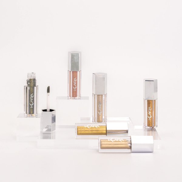Klara Cosmetics Euphoria Liquid Shimmer Eyeshadow, Highly-Pigmented Eye Makeup Cream Liquid Eye Shadow Eye Highlighter Metallic Eyeshadow (Jules)