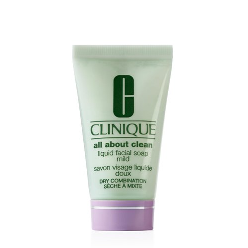 Clinique All About Clean Liquid Facial Cleanser Soap, Mild, Mini Travel Size, 1 fl. oz.