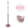 Nail Brush, Fan Shaped Nail For Dusting Nails, Flat Head Fan Shaped Pen With Gradient Varnish, Brush Nail Art For Nail Brushes Nail Pen, Manicure Brush Small Head Shaking Chalk