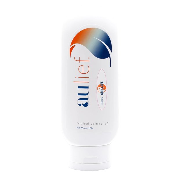 China Gel Aulief Topical Pain Relief Cream for Neck Pain Relief, Knee Pain Relief, Back Pain Relief & Other Muscle and Joint Pain, FSA HSA Approved, Dye-Free White Gel, 6 oz Tottle