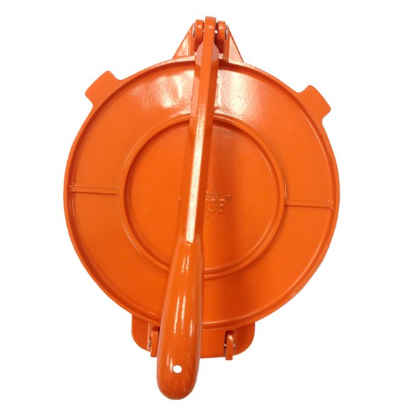 IMUSA USA Aluminum Tortilla Press 8-Inch, Orange