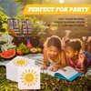 200Pcs Boho Sun Paper Napkins First Trip Around The Sun Napkin Disposable Sunshine Cocktail Napkins for Birthday Baby Shower Party Supplies