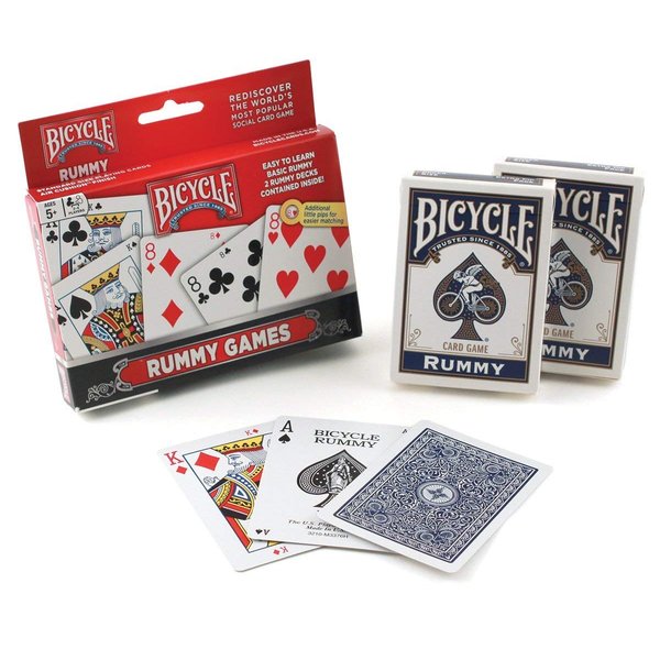 Bicycle Rummy Games Playing Cards