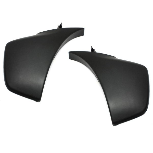 For Toyota Tacoma Bumper End 2012-2015 Driver & Passenger Side Pair/Set | Front | Plastic | With Wheel Opening Flares | TO1004177 + TO1005177 | 5211304050 + 5211204050