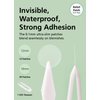 EasyDerm Relief Invisible Patch(42 counts) I Contains 10,000ppm of Tea Tree Oil, Pimple Patch, Ultra-slim 0.1mm, Waterpoof, Korean Pimple Patches