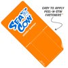 Blue Sea Cow Giant Backyard Waterslide 50 Foot - 2 Inflatable Boogie Boards, Peel-N-Stik Fasteners KIT