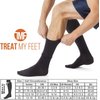 3 Pairs of Compression Socks for Women & Men Knee High Compression Socks - Relieve Calf & Leg Pain - Graduated to Boost Circulation & Reduce Edema Swelling, Nurse & Runner Recommended - (Black, M)