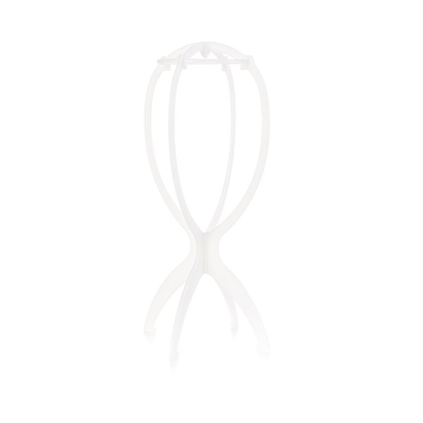 Tony of Beverly Wig Stand 14 Inch White Plastic