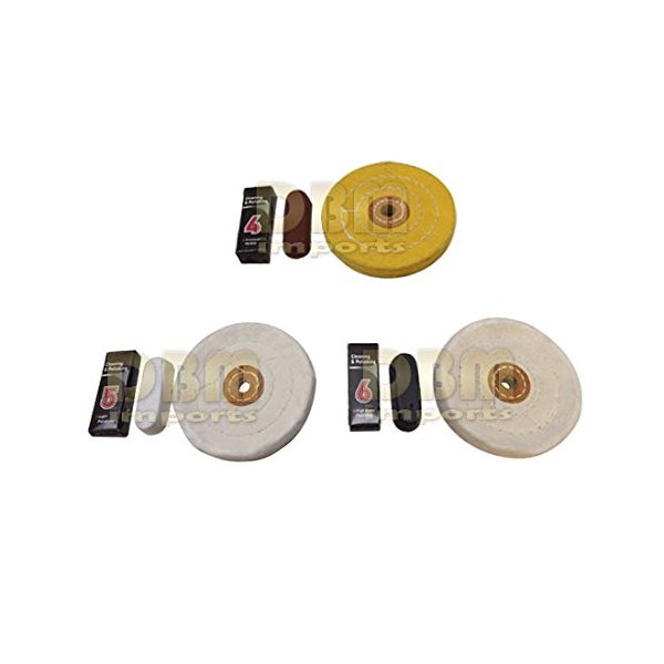 Cleaning & Polishing Buffering Buffer Pads Polisher Compound Drill Chuck Arbor